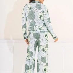 Pajamas Maaji Mint Lilly Dandelion Sleep Pant Set