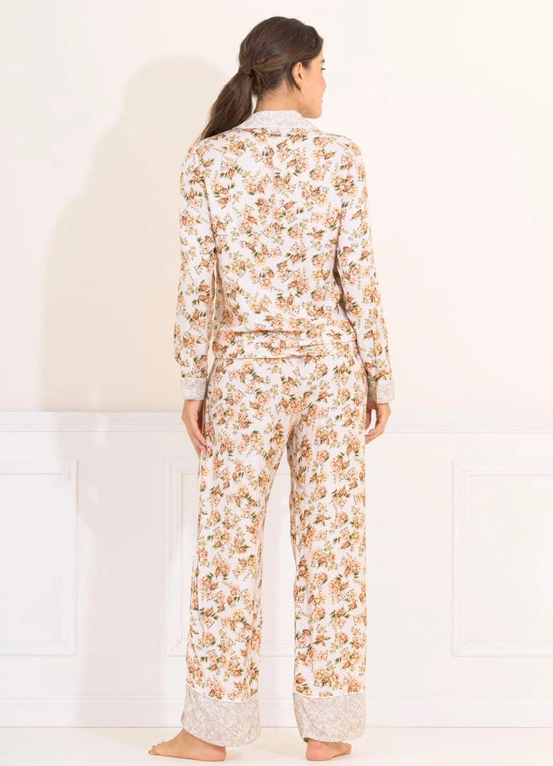 Maaji Cannoli Cream Dandelion Sleep Pant Set