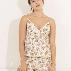 Maaji Cannoli Cream Alessa Sleep Short Set Pajamas