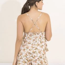 Maaji Cannoli Cream Alessa Sleep Short Set Pajamas