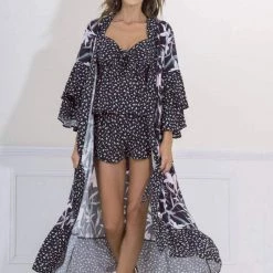 Pajamas Maaji Spray Lily Sienna Sleep Kimono