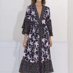 Pajamas Maaji Spray Lily Sienna Sleep Kimono