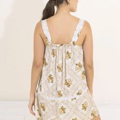 Maaji Cream Agatha Tessa Sleep Short Dress