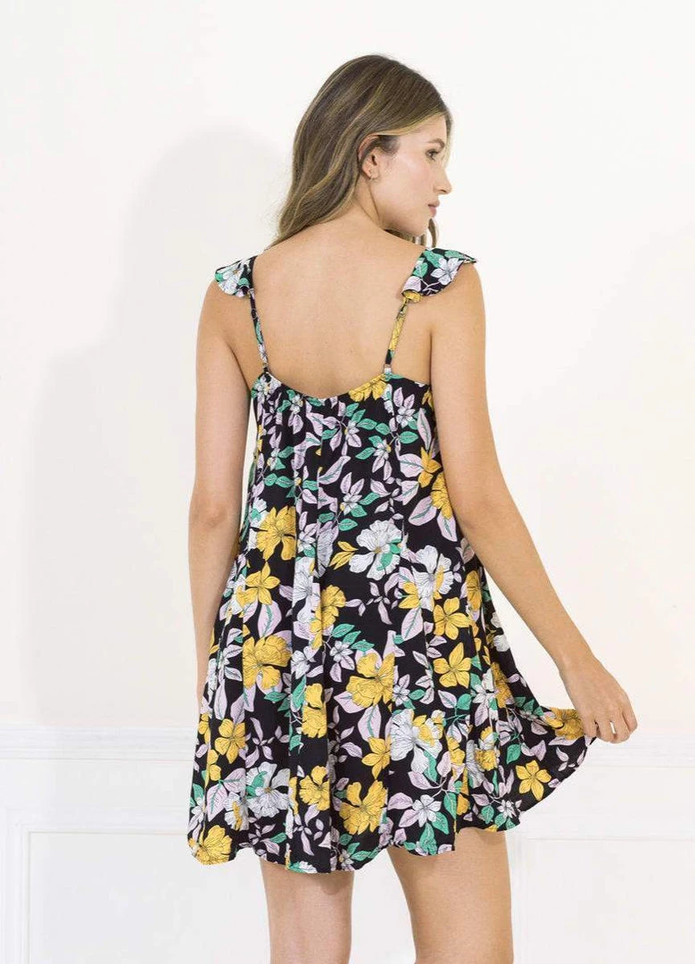 Pajamas Maaji Black Calendula Lori Sleep Short Set