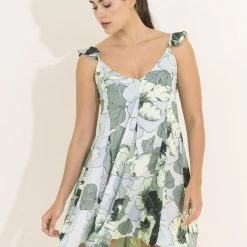 Maaji Mint Lilly Lori Sleep Short Dress Pajamas