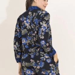 Pajamas Maaji Blue Poppy Brittany Sleep Short Set