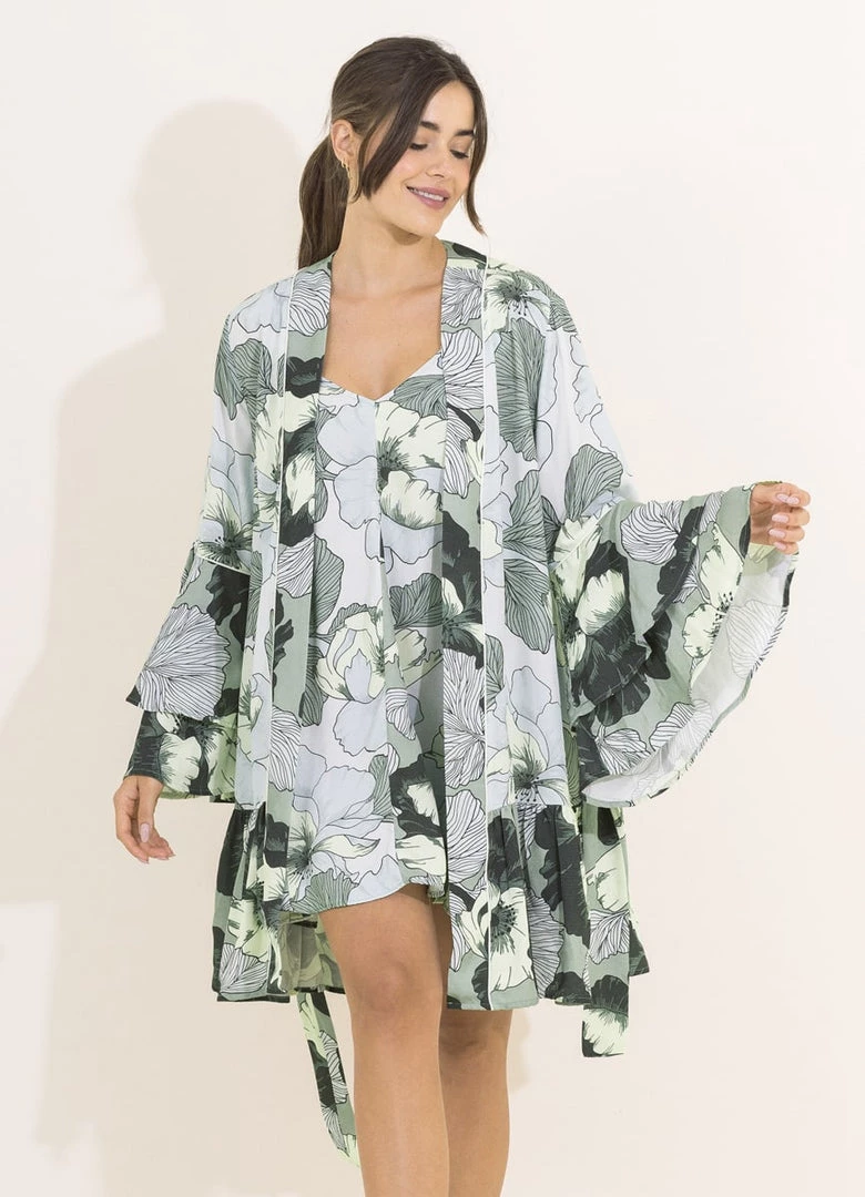 Maaji Mint Lilly Leslie Sleep Kimono
