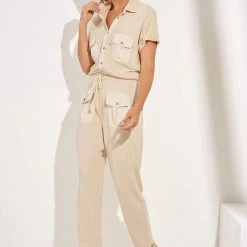 Sale Maaji Tangerine Mellow Cargo Jumpsuit