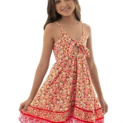 Maaji Cherry Blossom Allison Girls Short Dress