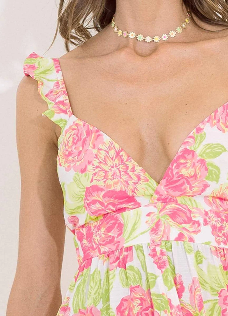 Maaji Chintz Floral Zinnia Long Dress