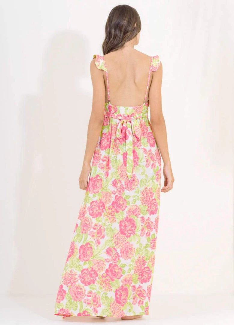 Maaji Chintz Floral Zinnia Long Dress