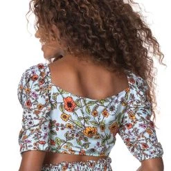 Maaji Peaceful Place Colombine Beachwear Crop Top