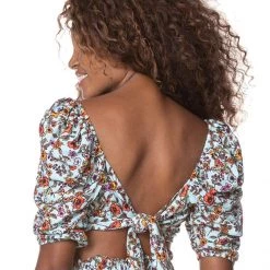 Maaji Peaceful Place Colombine Beachwear Crop Top