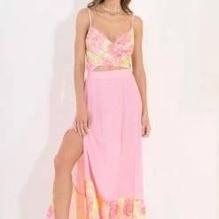 Maaji Chintz Floral Lisse Long Dress Beach