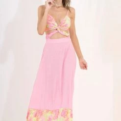 Maaji Chintz Floral Lisse Long Dress Beach