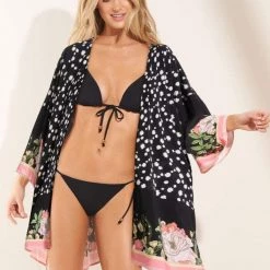 Maaji Ditsy Daisy Fiona Kimono Beach