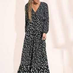 Family Maaji Ditsy Daisy Luna Long Dress