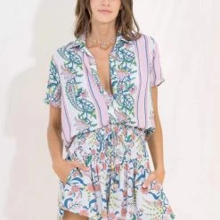 Beach Maaji Juniper Berry Sienna Shirt