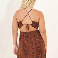 Maaji Sienna Skin Violet Short Dress Beach