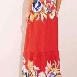 Beach Maaji Iris Borders Autumn Long Skirt