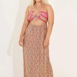 Maaji Cherry Blossom Emery Long Dress Beach