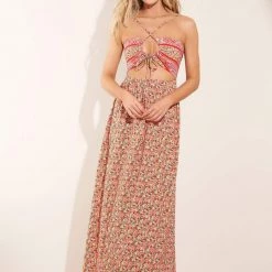 Maaji Cherry Blossom Emery Long Dress Beach