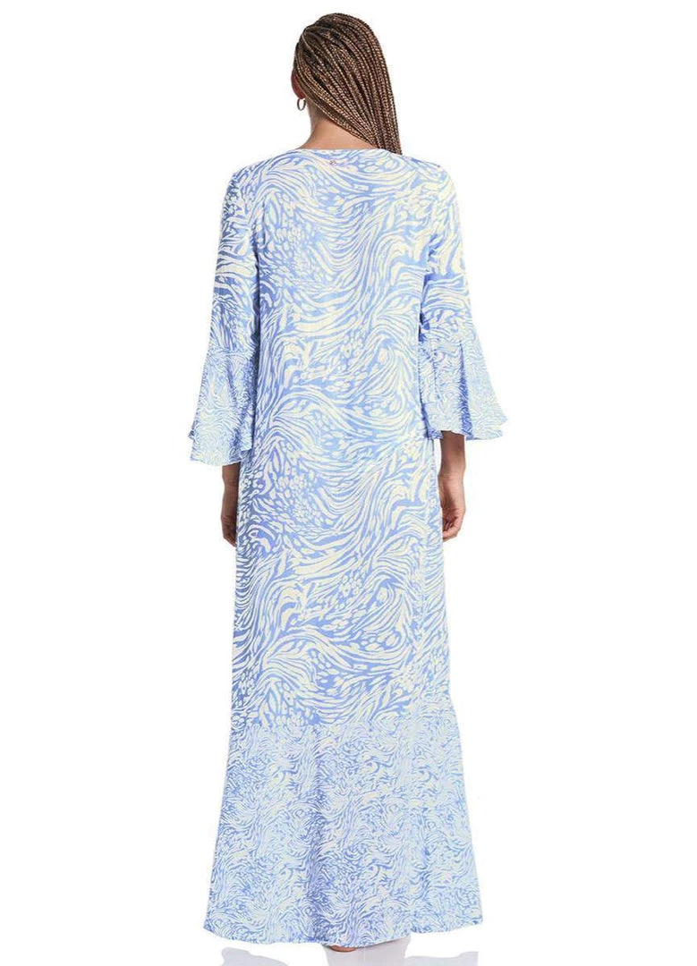 Beach Maaji Iris Wild Lotus Kimono