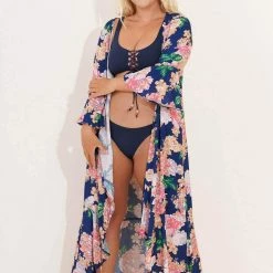 Maaji Peony Lotus Kimono