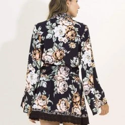 Maaji Black Rose Margaret Short Skirt