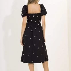 Maaji Black Josie Midi Dress