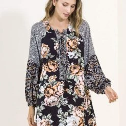 Beach Maaji Black Rose Ellie Tunic