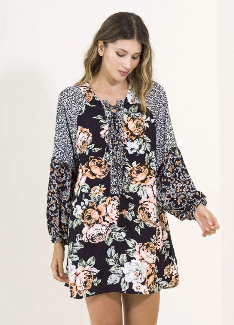 Beach Maaji Black Rose Ellie Tunic