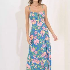 Maaji Star Flower Zandra Long Dress Family