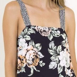 Beach Maaji Black Rose Grace Long Dress