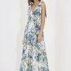 Maaji Botanical Dalia Long Dress