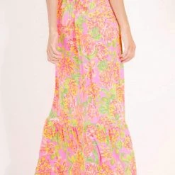 Beach Maaji Cotton Rose Athena Long Skirt