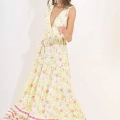 Maaji Lemonade Eva Long Dress Beach