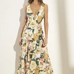 Maaji Spring Garden Eva Long Dress Beach