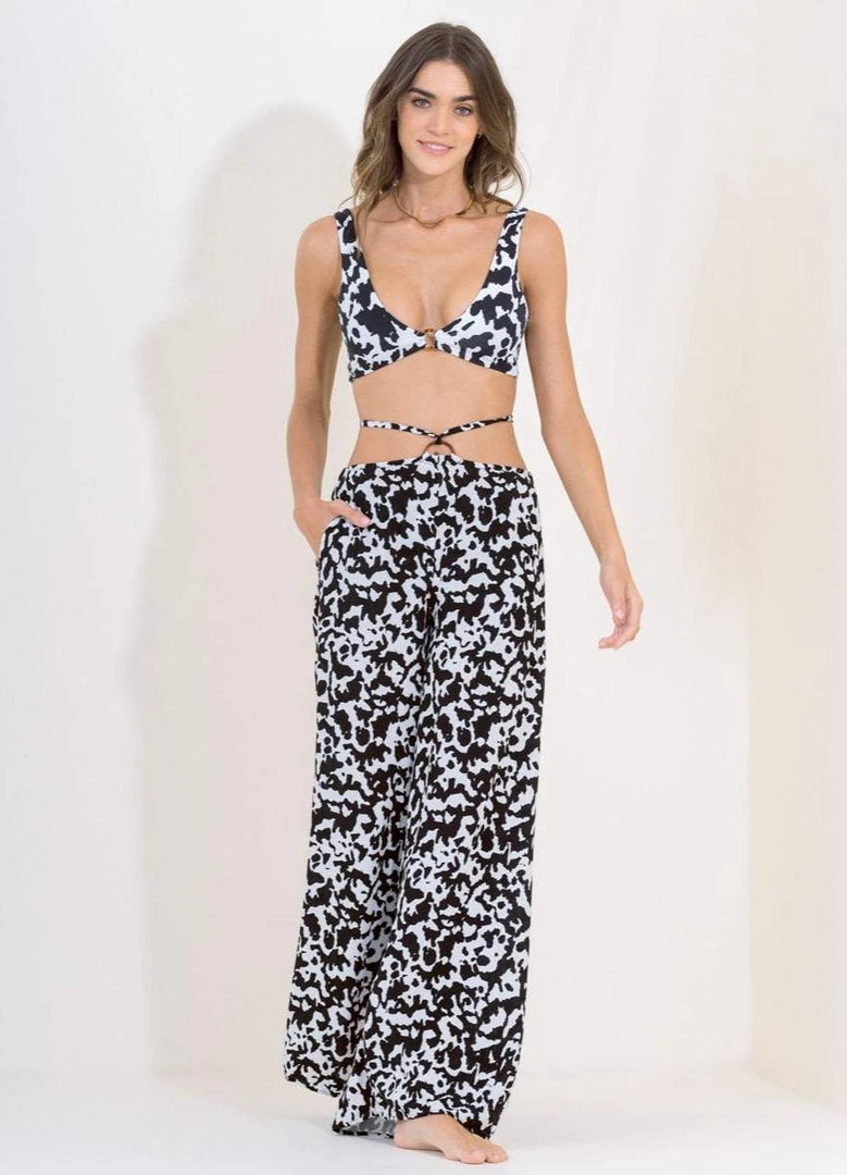 Beach Maaji Spot Butterfly Janice Wide Leg Pants