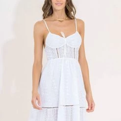 Maaji White Quartz Kamala Short Dress Beach