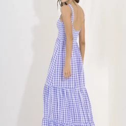 Maaji Gingham Harmony Long Dress Beach
