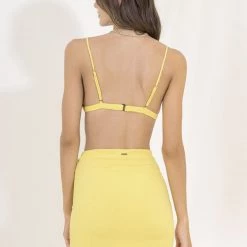 Maaji Saturn Yellow Lola Short Skirt Beach