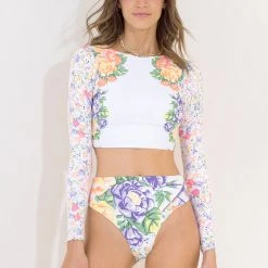 Maaji Countryside Palma Long Sleeve Bikini Top