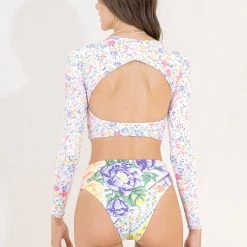 Maaji Countryside Epica High Rise/High Leg Bikini Bottom Swim