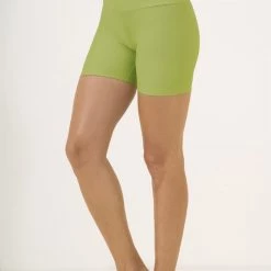 Active Maaji Herbal Green Blaze High Rise Biker Short