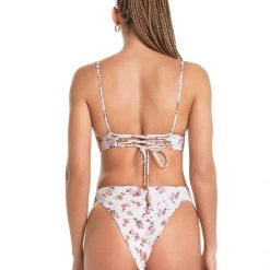 Maaji Fressia Parade Long Line Triangle Bikini Top