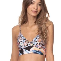 Maaji See The Good Daydream Classic Bralette Bikini Top Swim