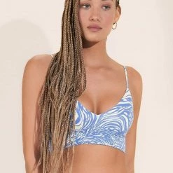 Swim Maaji Iris Wild Daydream Classic Bralette Bikini Top