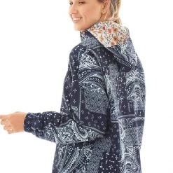 Active Maaji Blossoming Willow Reversible Pull Over Jacket