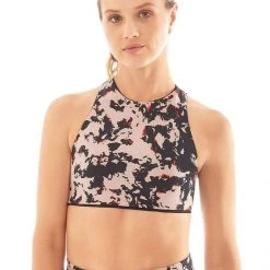 Maaji Onyx Sympathy Reversible Crop Top Active